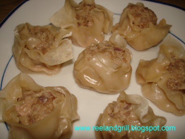 Beef Siomai or Shaomai a la Jhala (Beef and Vegetable Dumpling)