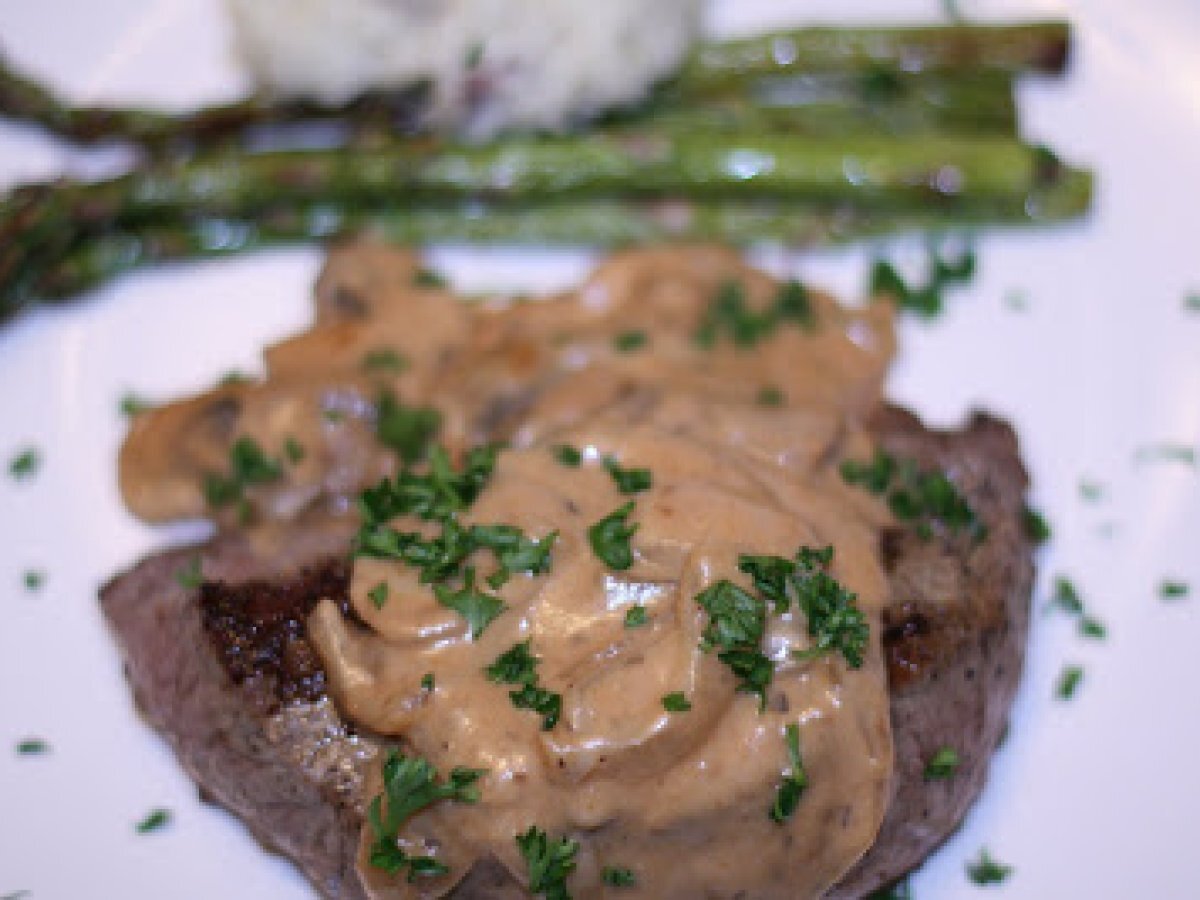 Beef Steak Stroganoff