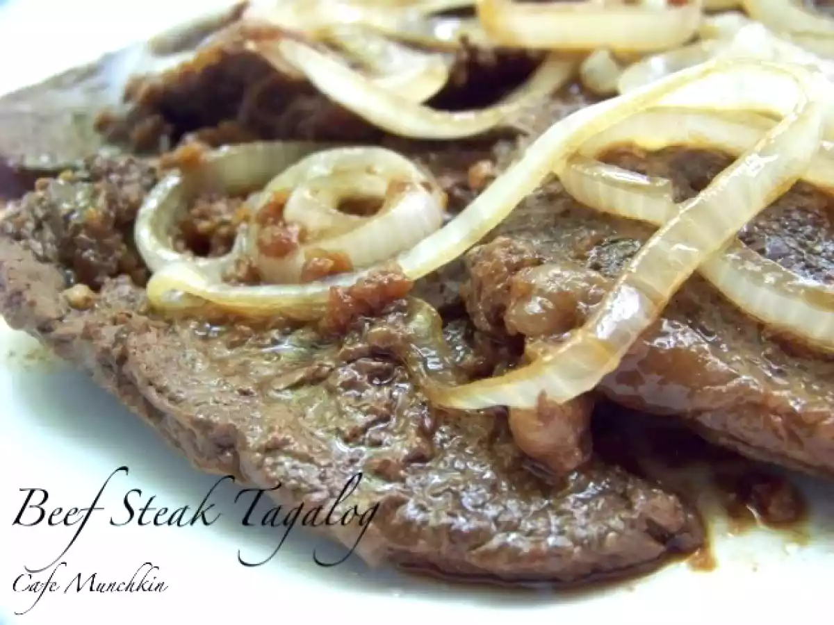 Beef Steak Tagalog (Bistek)