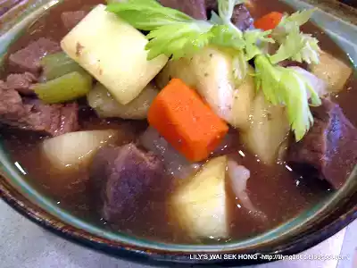 Beef stew recipe