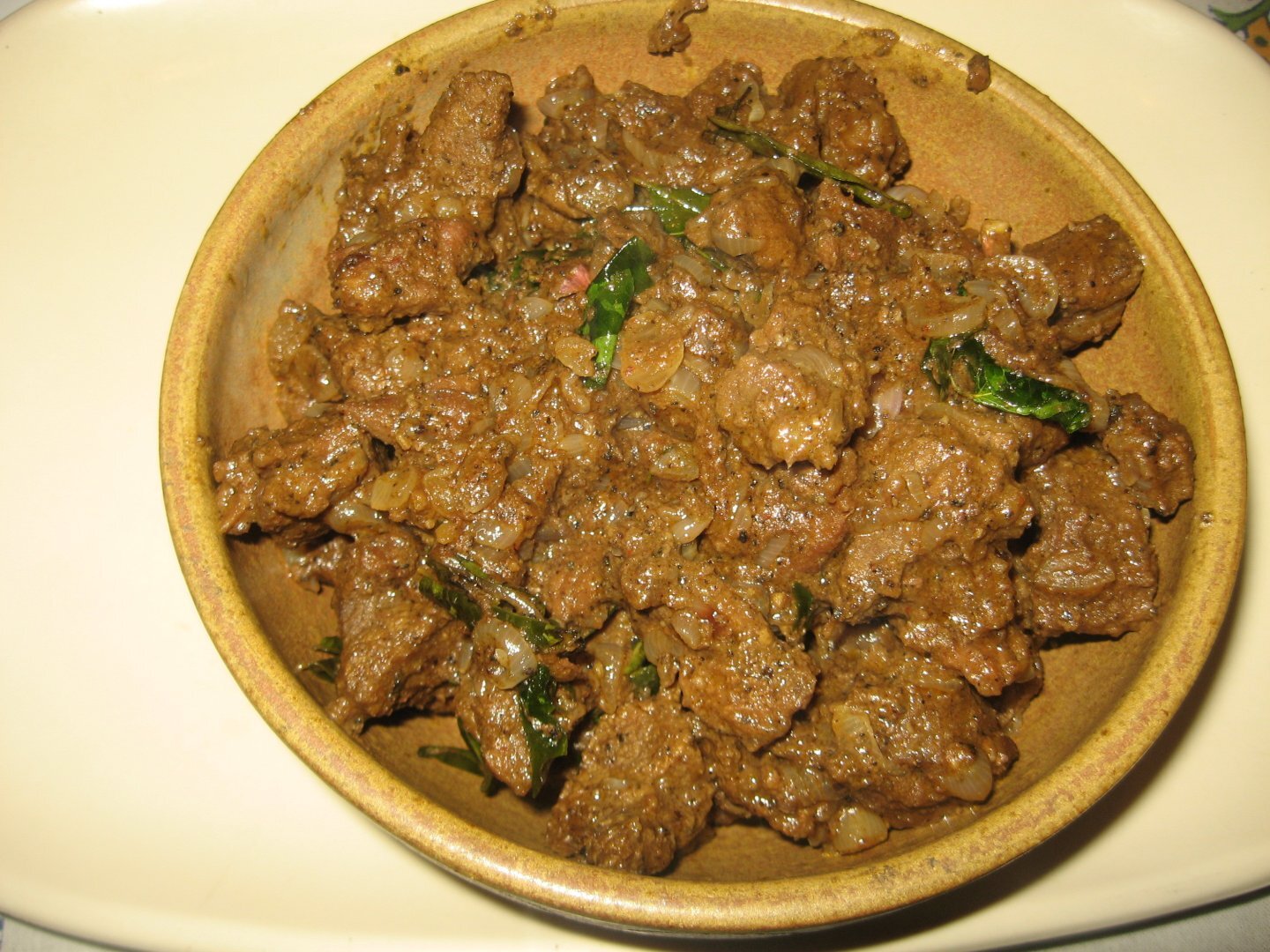 Beef varattiyathu/ spicy kerala beef roast, Recipe Petitchef