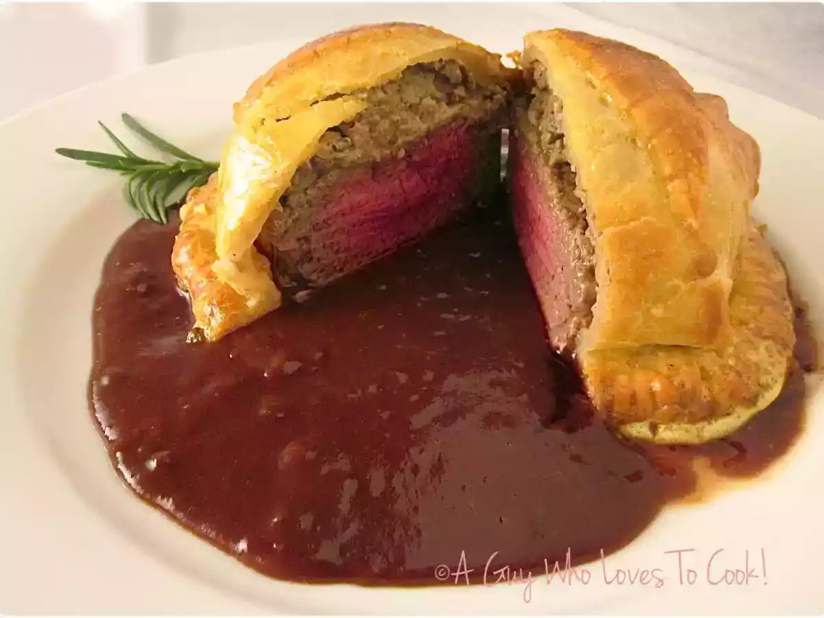 Beef Wellington with Cumberland Sauce