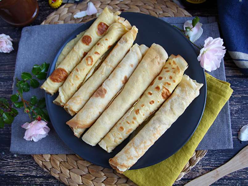 Beer batter crepes - dairy-free crepes, photo 3