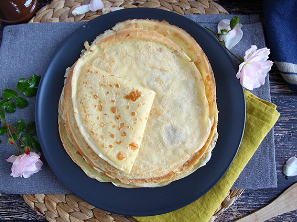 Beer batter crepes - dairy-free crepes - photo 4