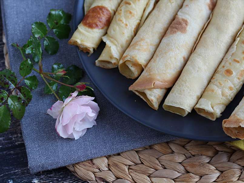 Beer batter crepes - dairy-free crepes, photo 5