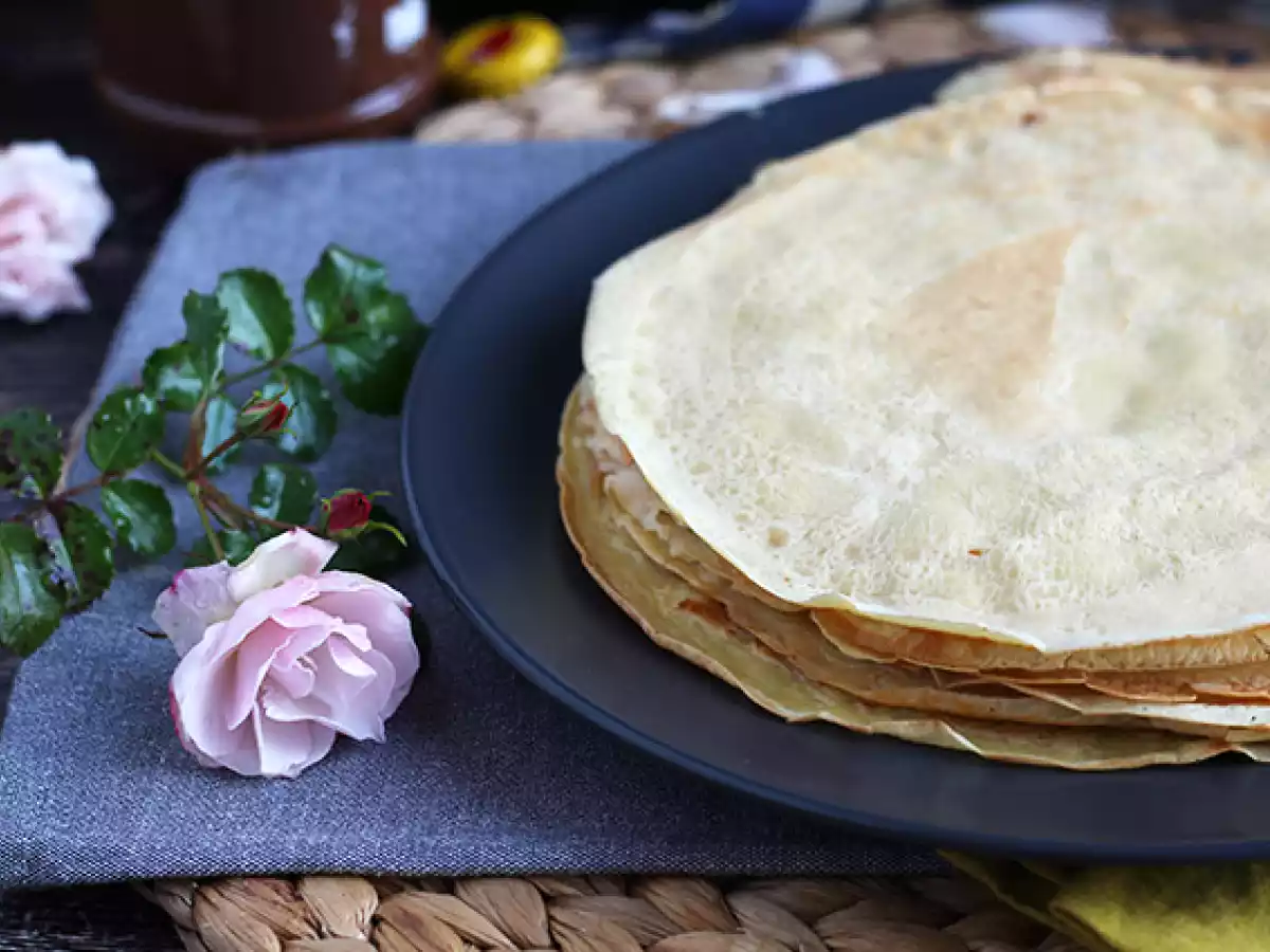 Beer batter crepes with blonde beer - photo 2