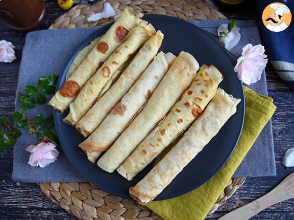 Beer batter crepes with blonde beer - photo 3