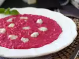 Beet and gorgonzola risotto: an explosion of color and intense flavors, photo 1