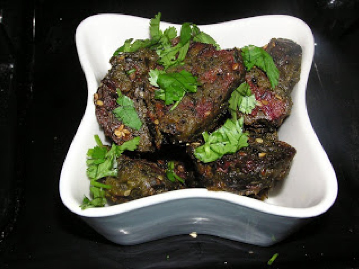 Beet Greens Muthia with Buckwheat flour - photo 2