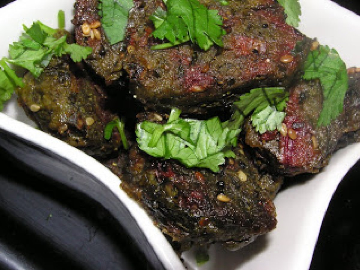 Beet Greens Muthia with Buckwheat flour - photo 3