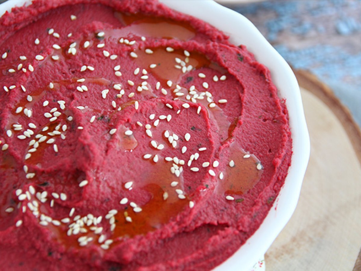 Beet hummus - photo 2