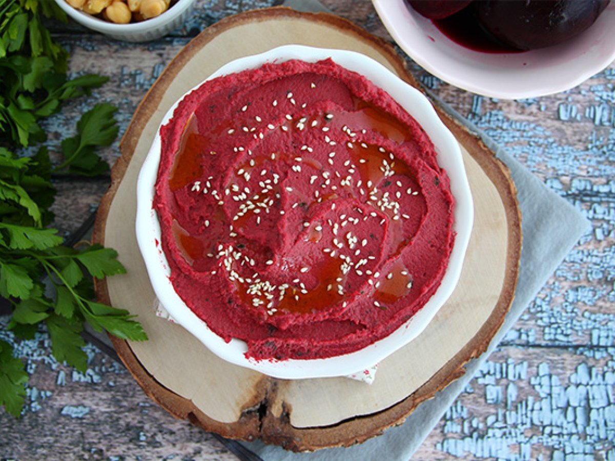 Beet hummus - photo 3