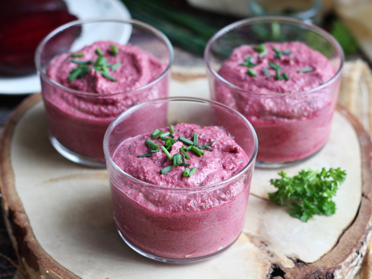 Beet Verrines: an easy and fresh starter