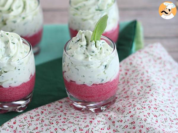 Beetroot and arugula mousse verrines - photo 2