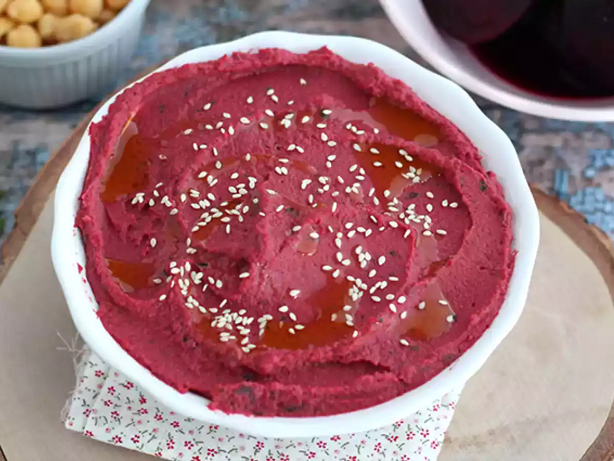 Beetroot hummus - photo 4