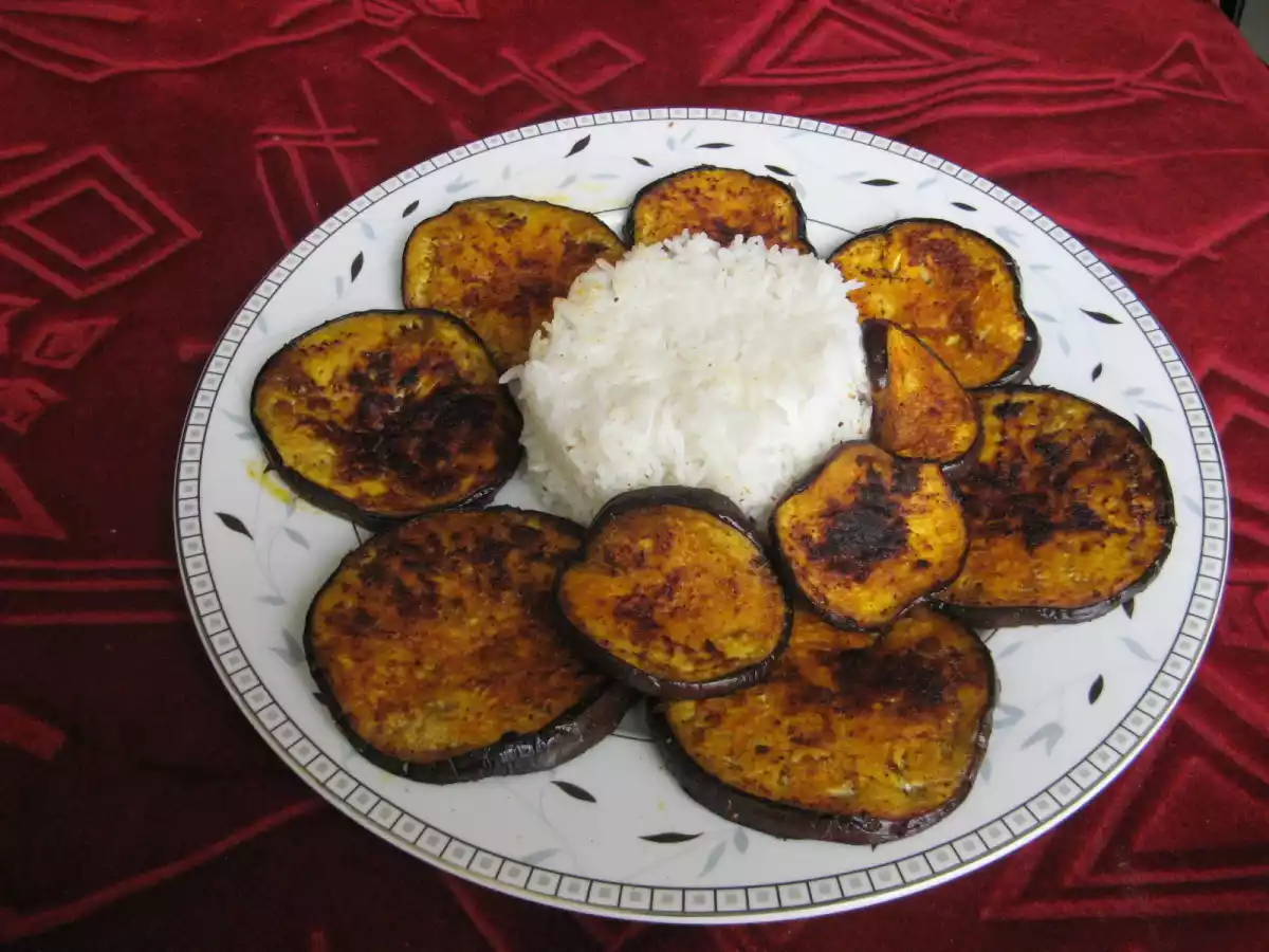 Begun Bhaja – Fried Eggplant/Aubergine/Brinjal - photo 2
