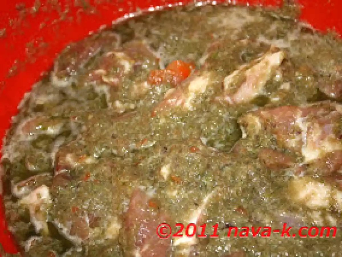 Belacan Green Chilly Mutton - photo 2