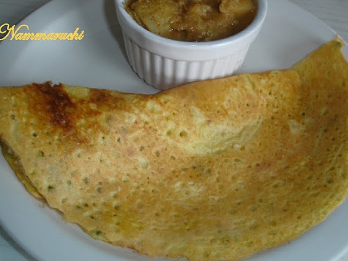 Bele Dosa/Dal Dosa/Mixed Lentils Dosa