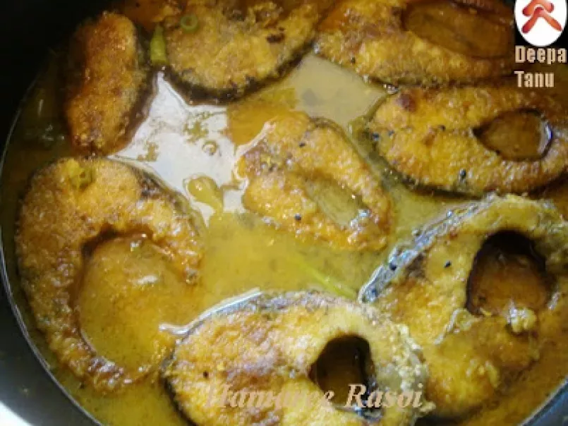 Bengali Style Fish Curry With Vegetables / Rui Macher Jhol Aloo Beans Diye, photo 2