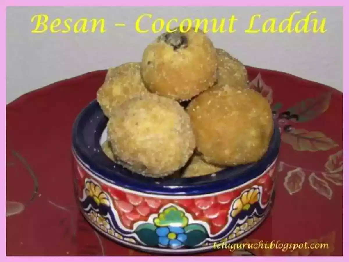 Besan-Coconut Laddu ? For A ?Happy Birthday? - photo 3