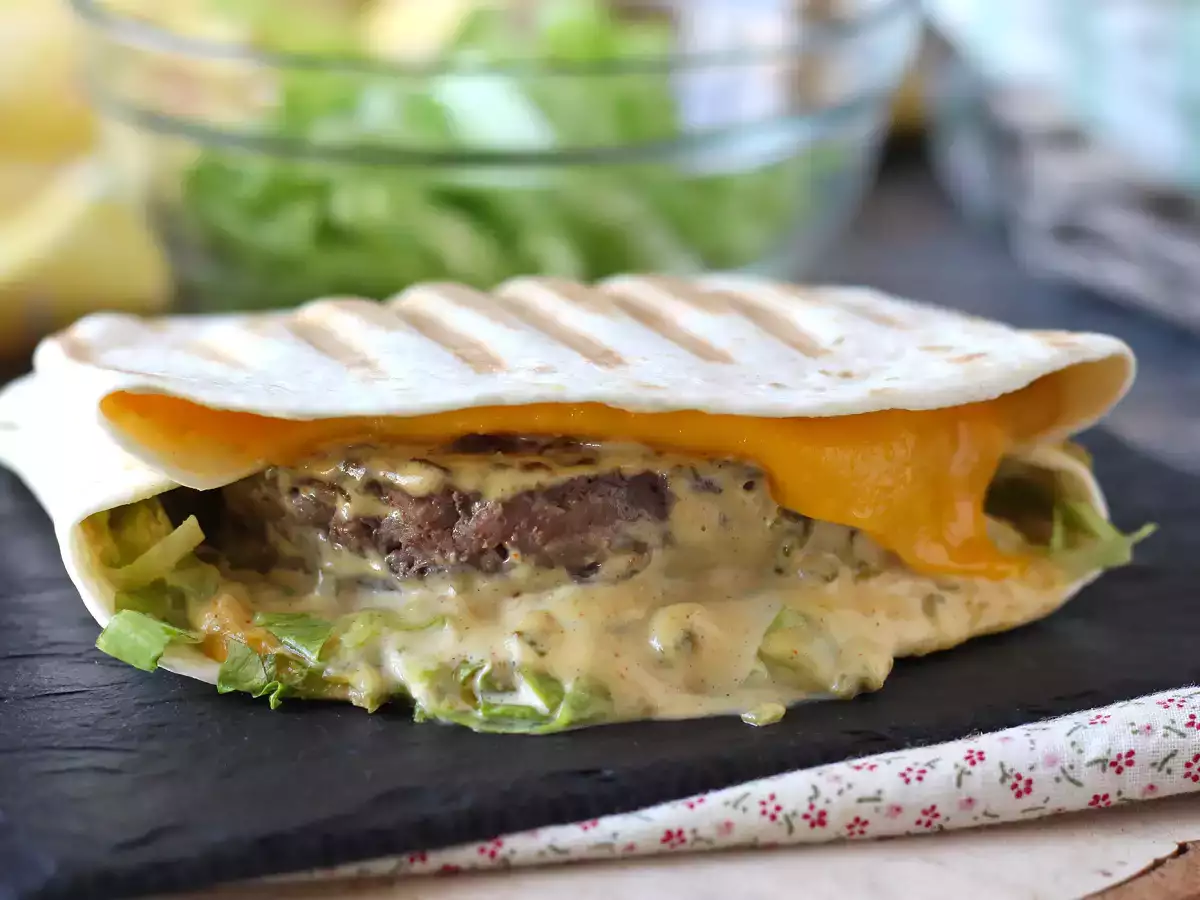 Big Mac-style wraps, quick, practical and economical - photo 3