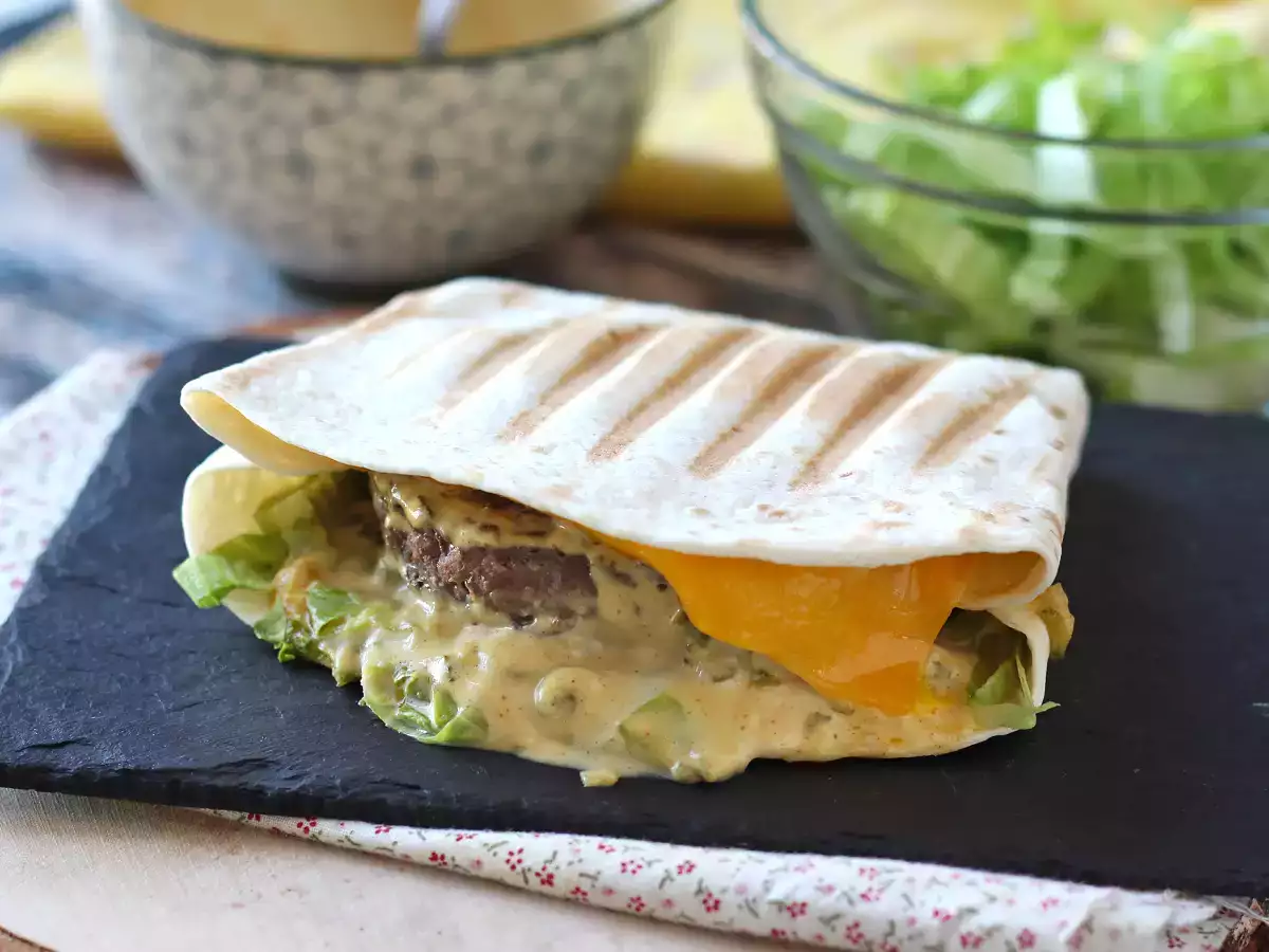 Big Mac-style wraps, quick, practical and economical - photo 4