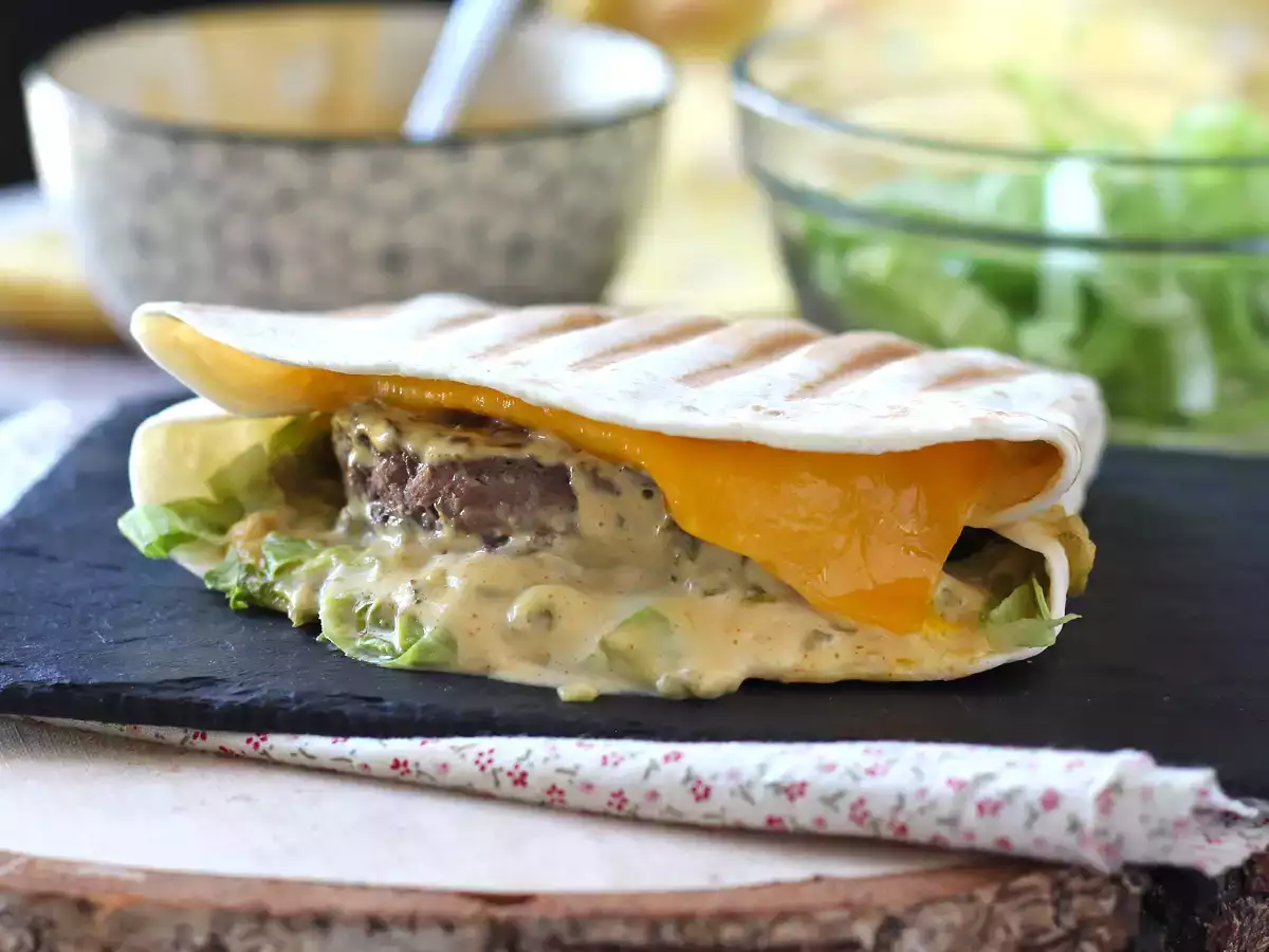 Big Mac-style wraps, quick, practical and economical - photo 5