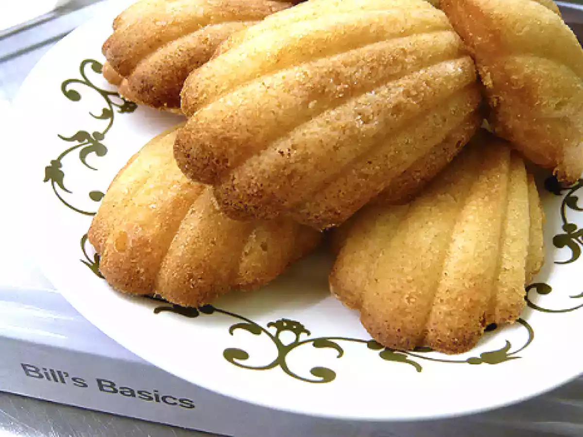 Bill's basics (butterscotch madeleines)