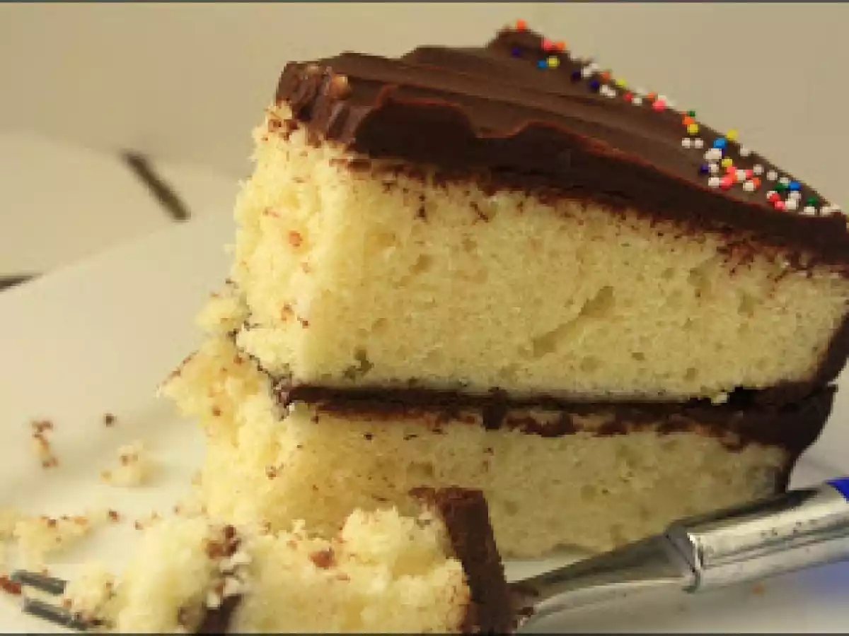 Birthday Cake!! And the Best Chocolate Frosting, Ever.