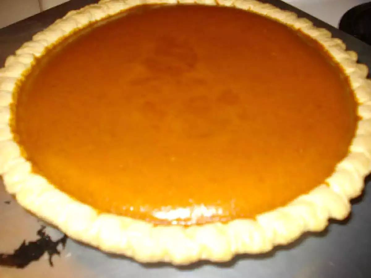 Birthday Treat: Pumpkin Apple Butter Pie with Toffee Streusel Topping - photo 5