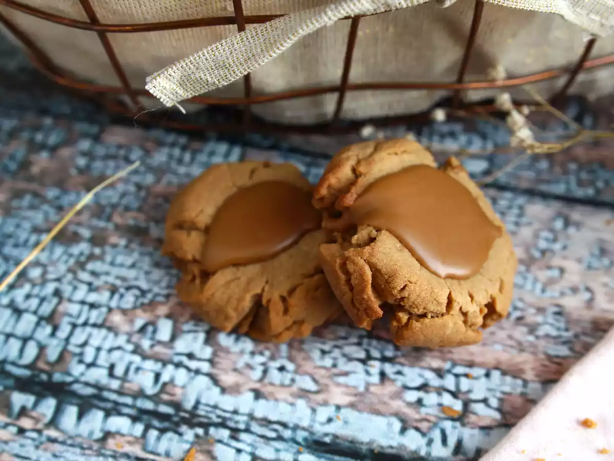 Biscoff speculaas cookies with only 3 ingredients - photo 4