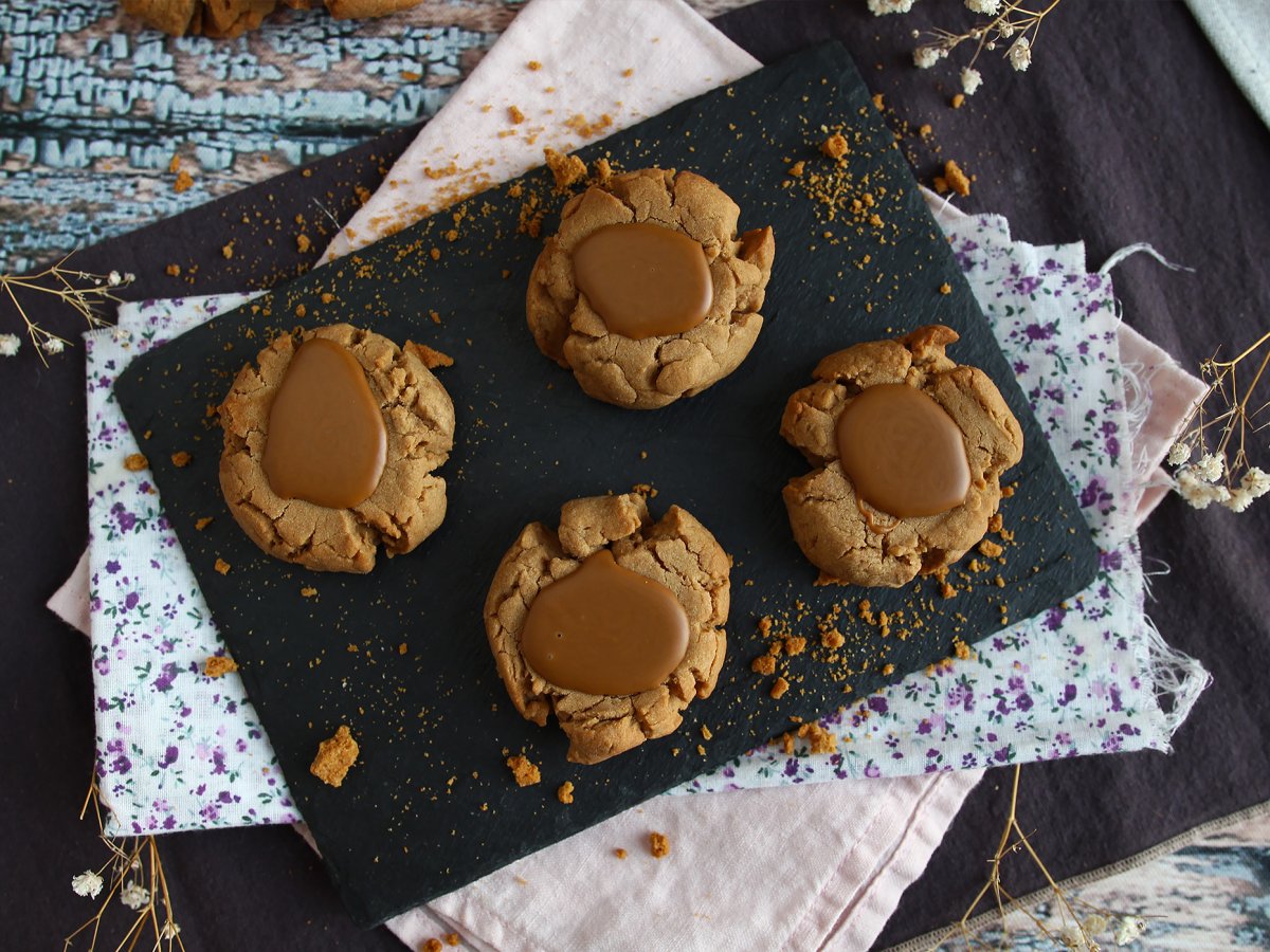 Biscoff speculaas cookies with only 3 ingredients - photo 6