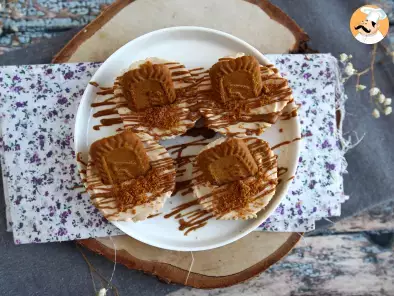 Biscoff speculaas no bake cheesecakes, photo 3