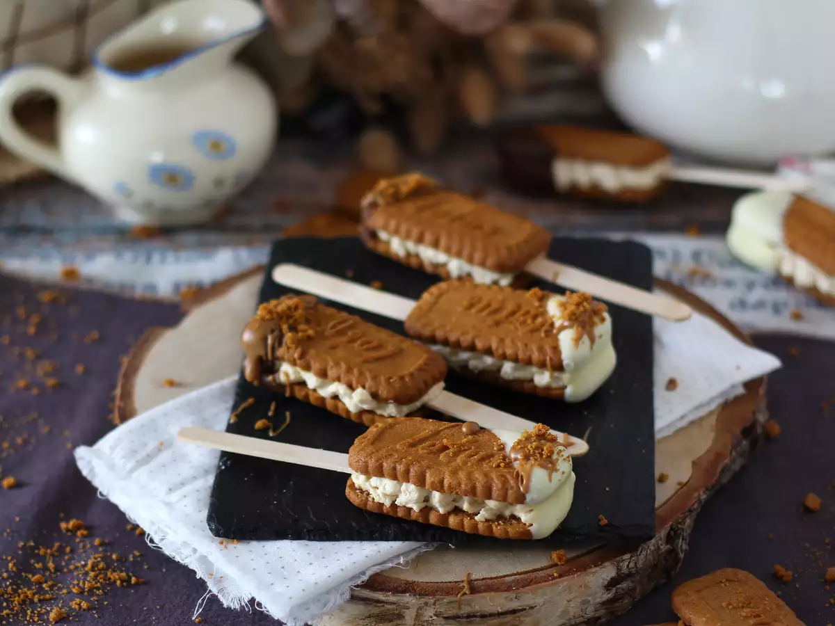 Biscoff Speculoos Ice Cream Sandwiches - photo 5