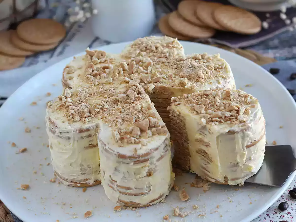 Biscuit cake, or bolo de bolacha - video recipe ! - photo 3