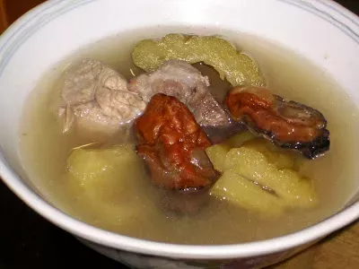Bitter Gourd Dried Oyster Soup Recipe Petitchef