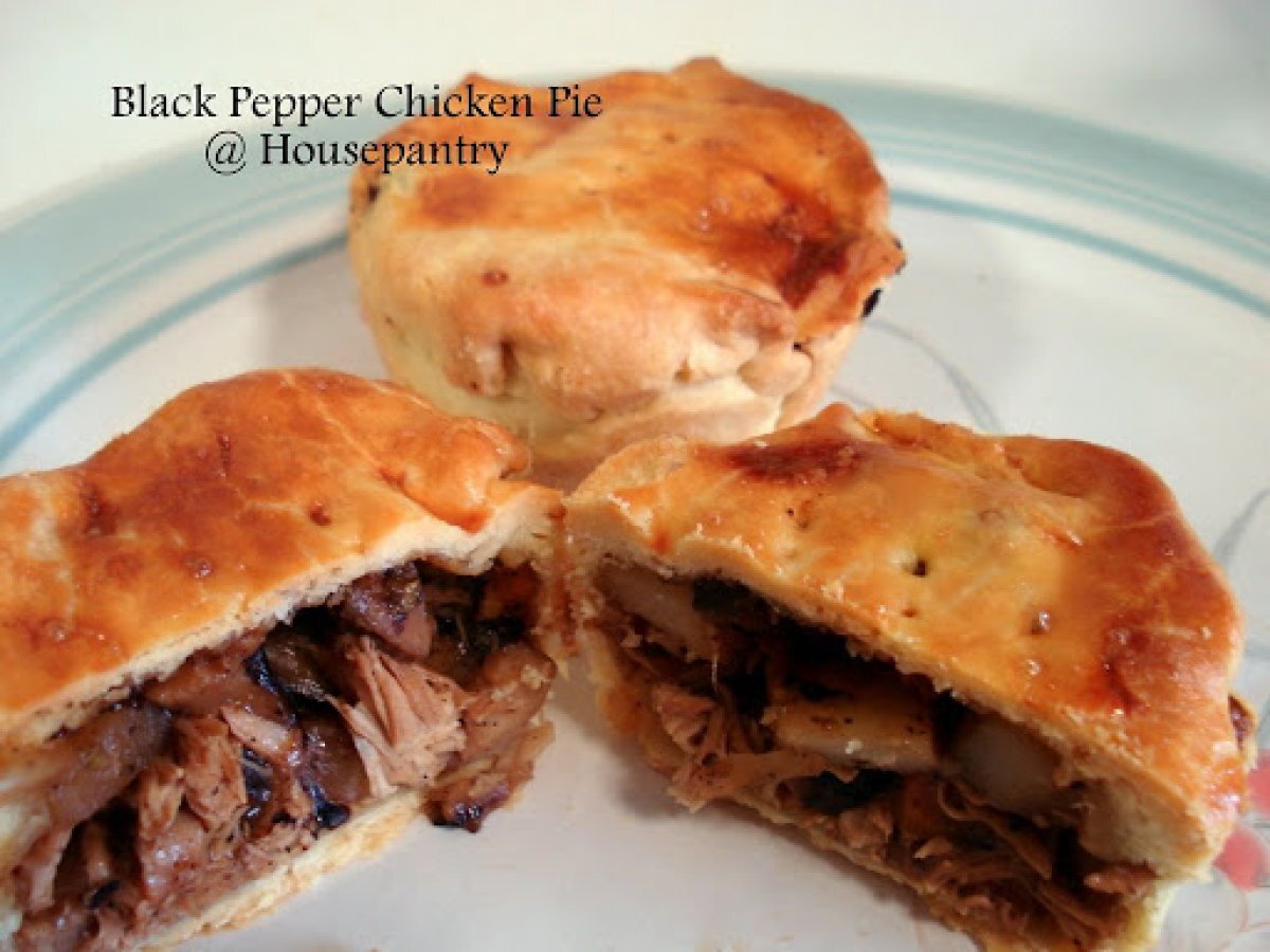 Black Pepper Chicken Pie