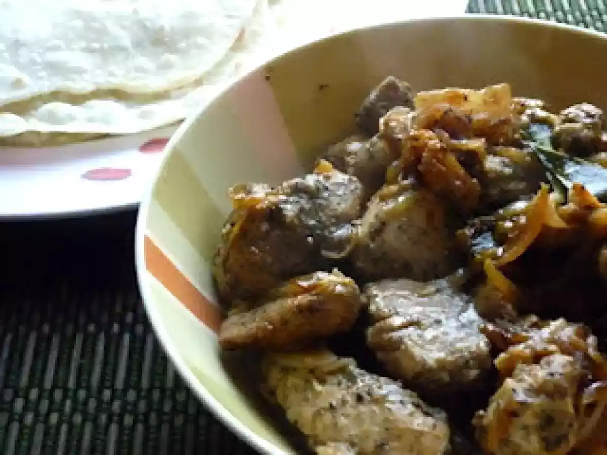 Black Pepper Fish curry
