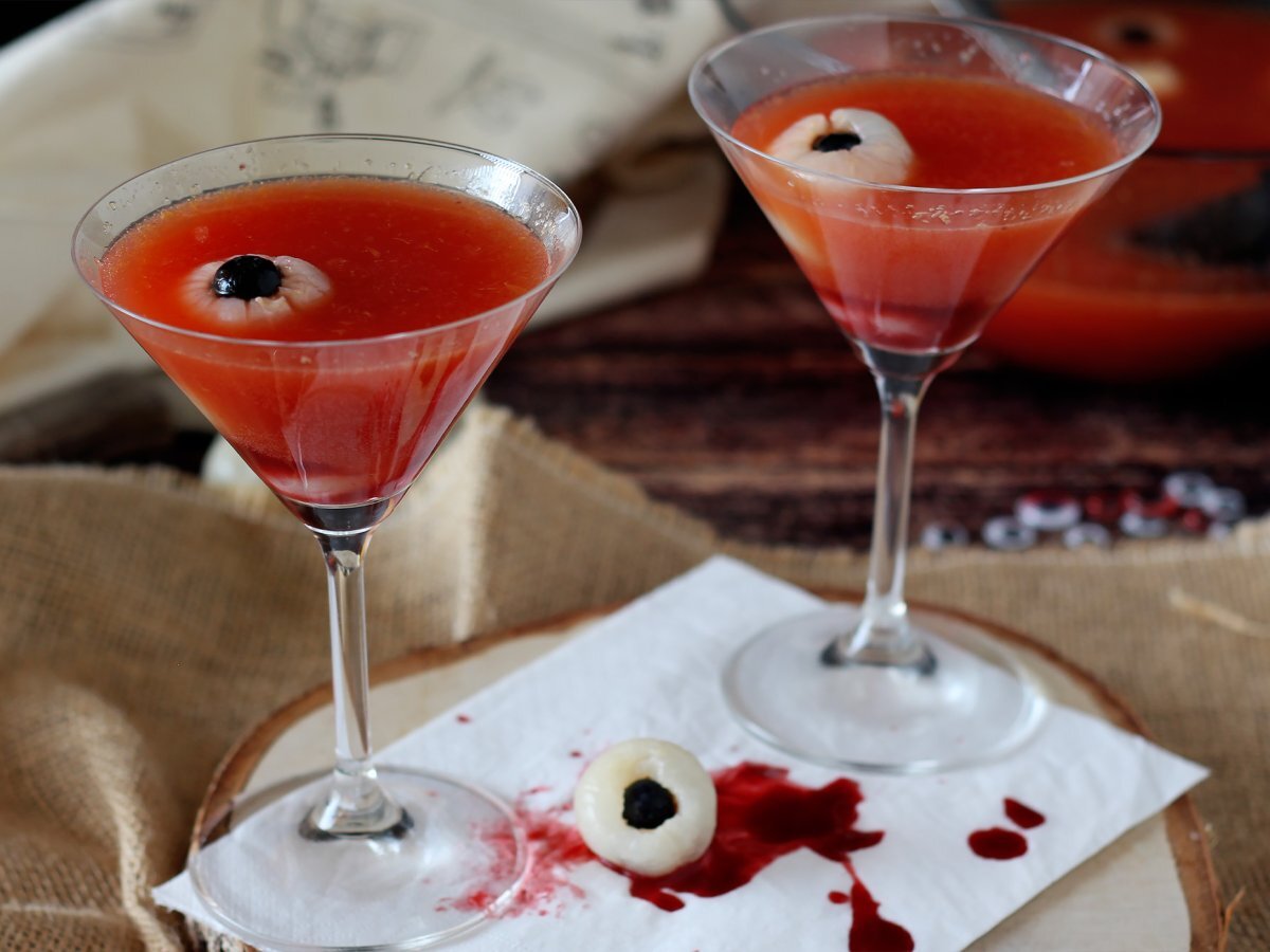 Bloody cocktail for Halloween, to share and without alcohol! - Halloween mocktail - photo 5