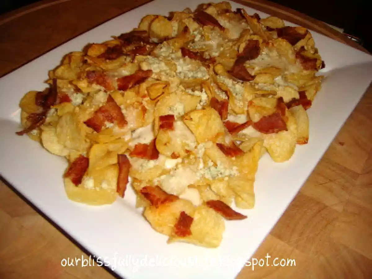 Blue Cheese and Bacon Chips