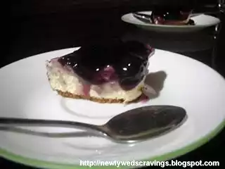 Blueberry cheesecake recipe