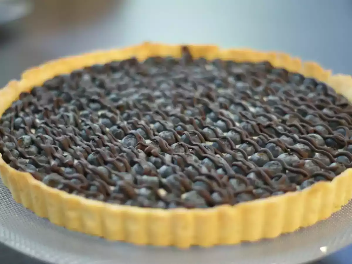 Blueberry Cream Cheese Tart