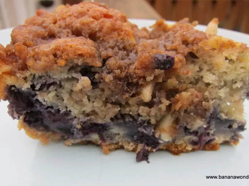 Blueberry-Lavender Crumb Cake