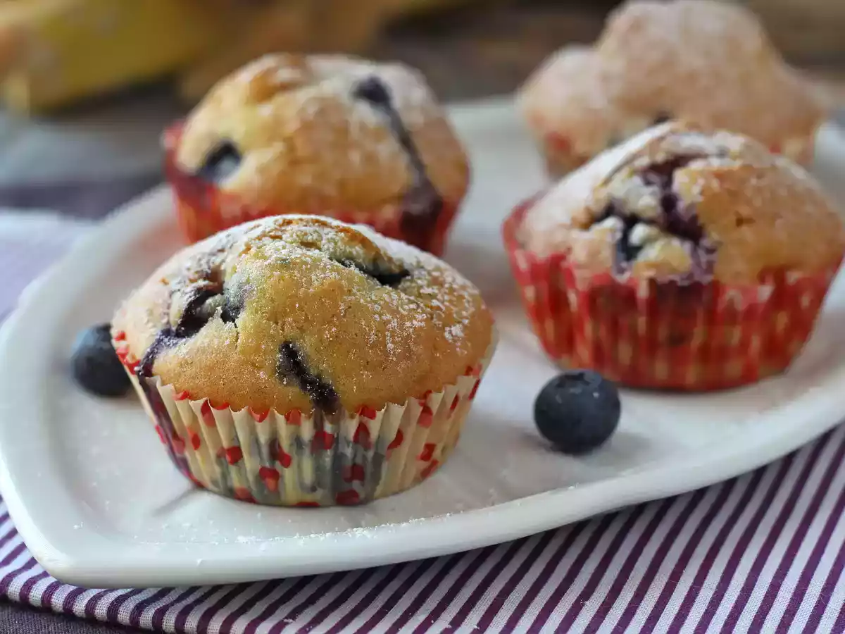 Blueberry muffins, a mini version of the French tourte des Pyrenées! - photo 9