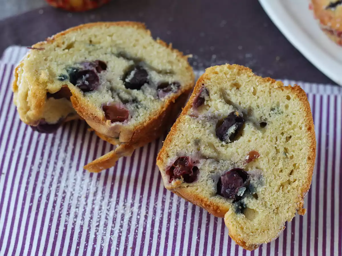 Blueberry muffins, a mini version of the French tourte des Pyrenées! - photo 12
