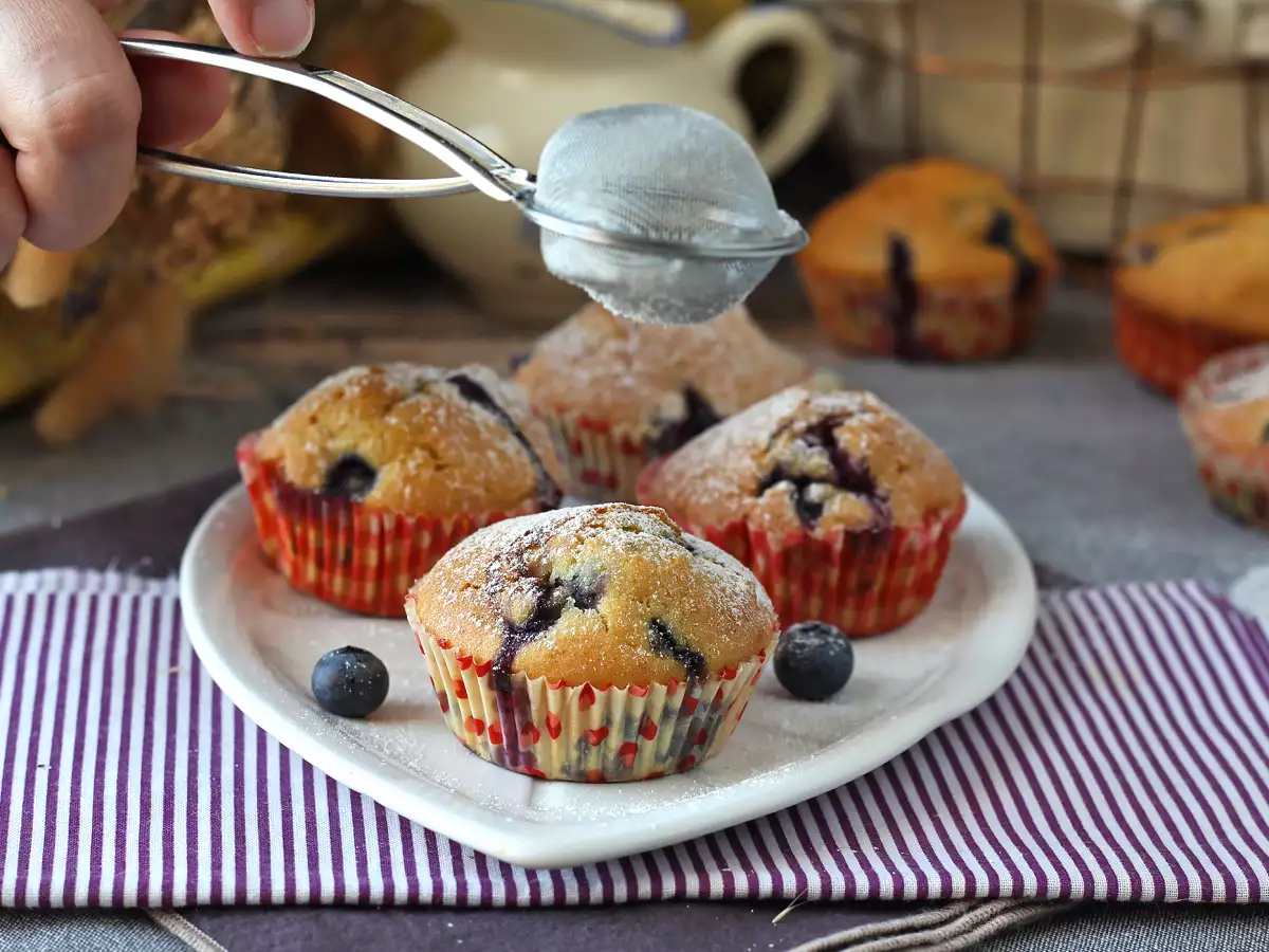 Blueberry muffins: a mini version of the Pyrenees blueberry cake! - photo 10