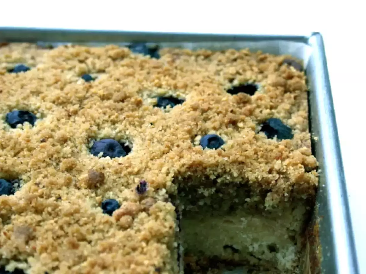 Blueberry Ricotta-Swirled Crumb Cake - photo 2