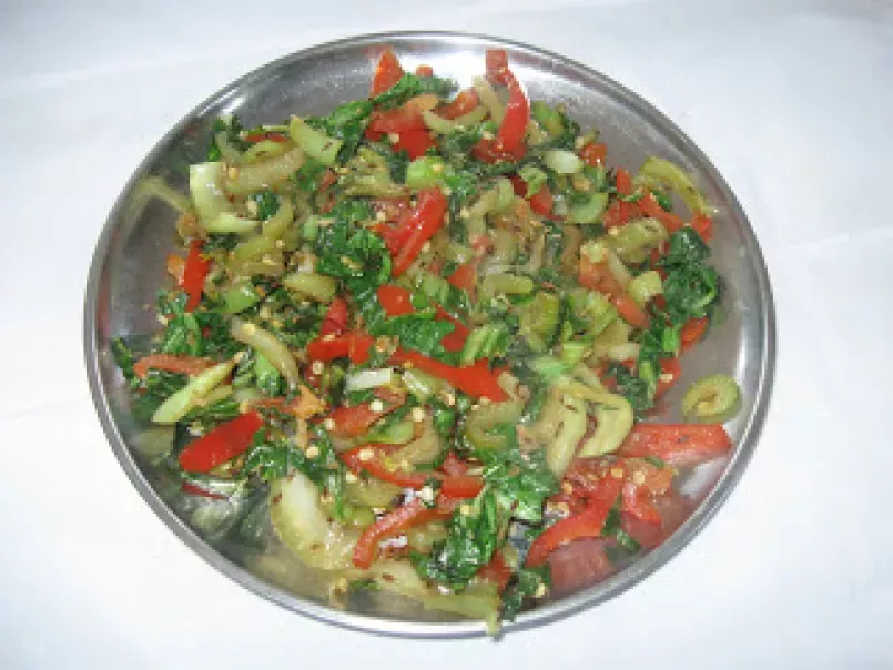 Bok Choy Curry( Chinese cabbage), photo 1