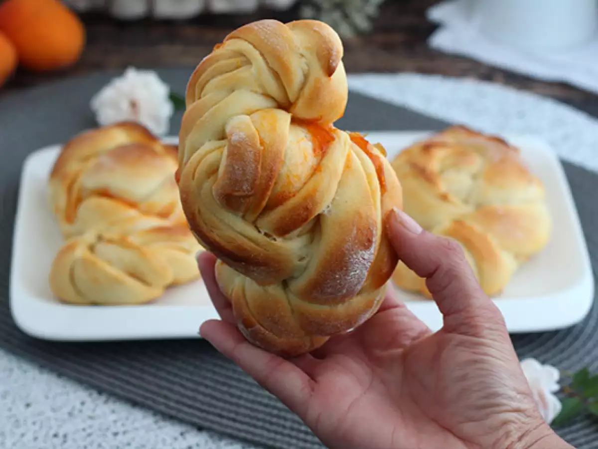 Braided Apricot Brioche - photo 5