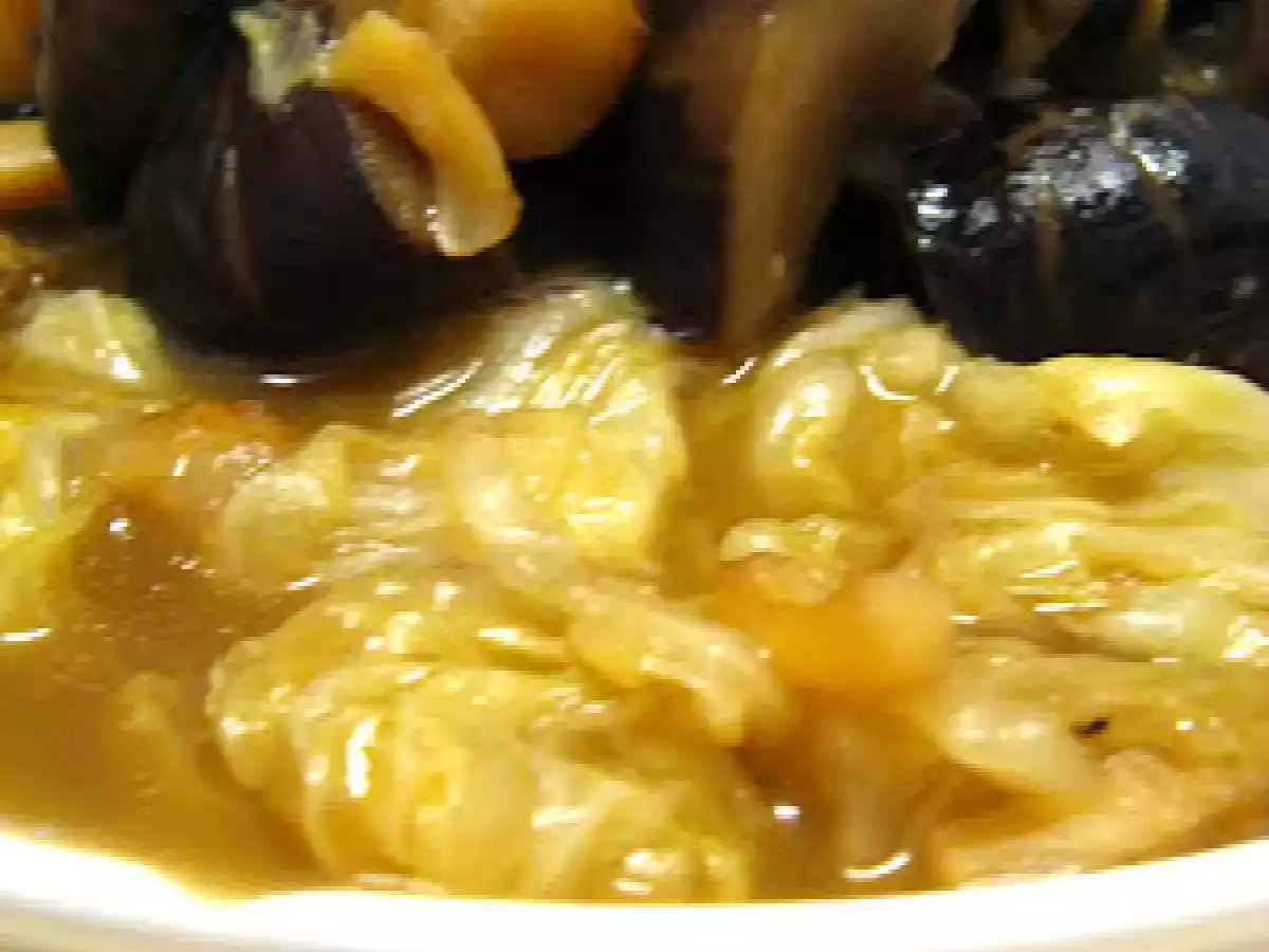 Braised Chinese Cabbage With Dried Scallops